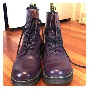 Plum/Purple Doc Martens Size 8